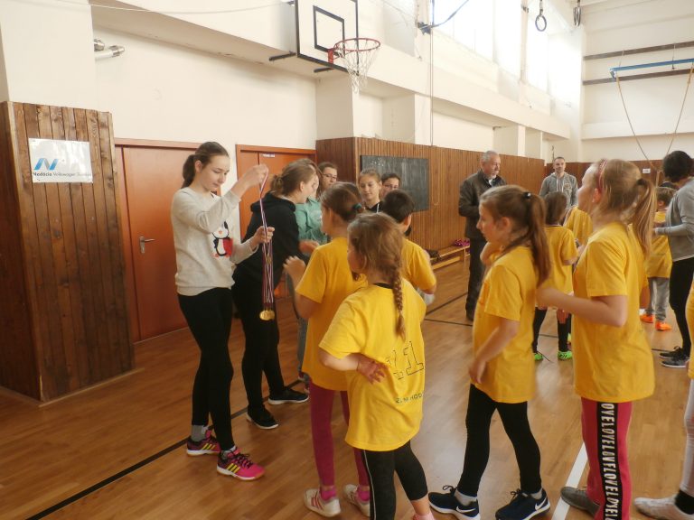 Krajské kolo vo vybíjanej