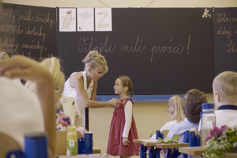 Prvý deň v škole