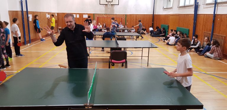 Celoškolský turnaj v stolnom tenise