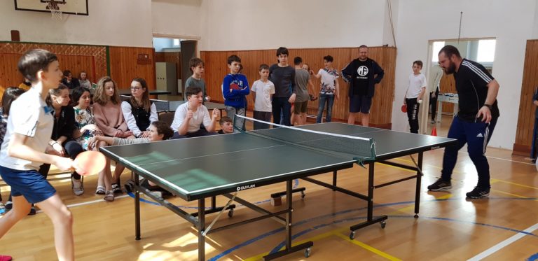 Celoškolský turnaj v stolnom tenise