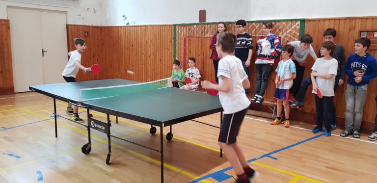 Celoškolský turnaj v stolnom tenise