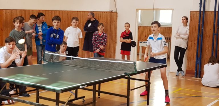 Celoškolský turnaj v stolnom tenise