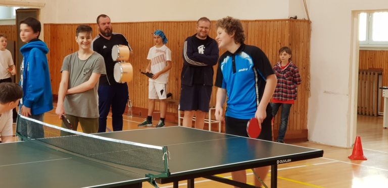 Celoškolský turnaj v stolnom tenise