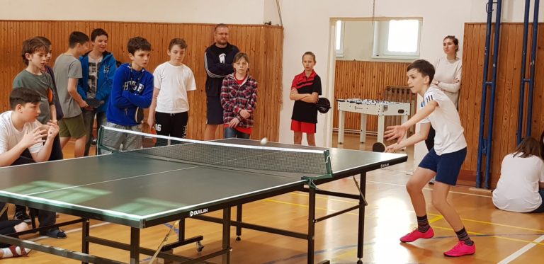 Celoškolský turnaj v stolnom tenise