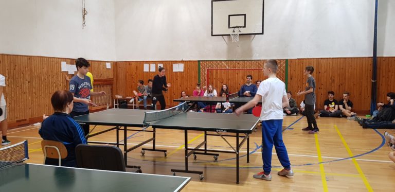 Celoškolský turnaj v stolnom tenise
