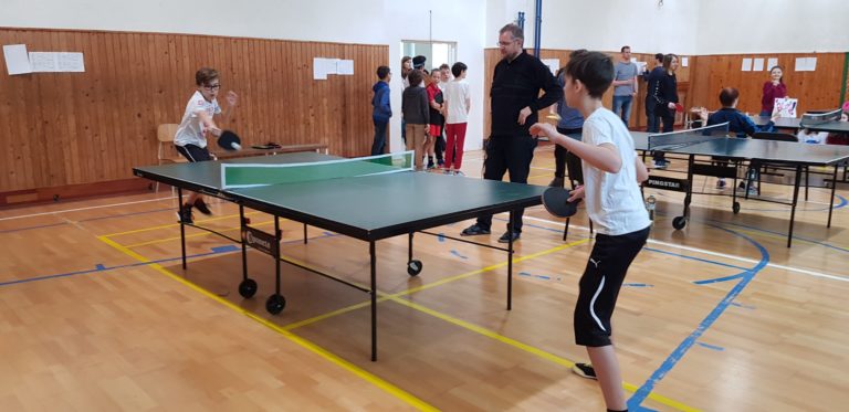 Celoškolský turnaj v stolnom tenise