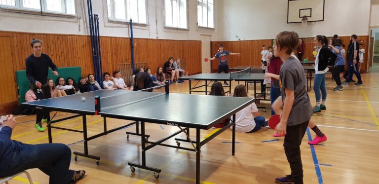 Celoškolský turnaj v stolnom tenise