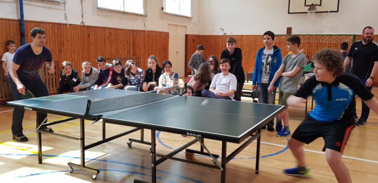 Celoškolský turnaj v stolnom tenise