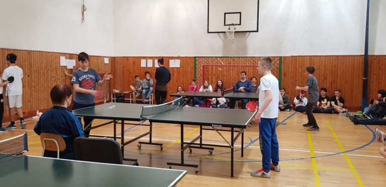 Celoškolský turnaj v stolnom tenise