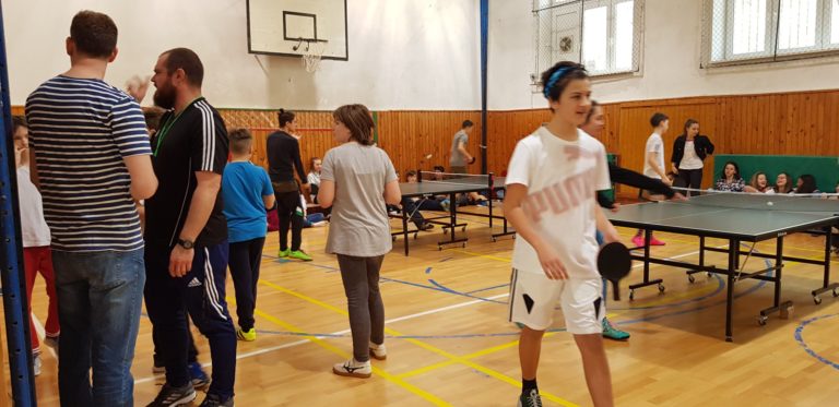 Celoškolský turnaj v stolnom tenise