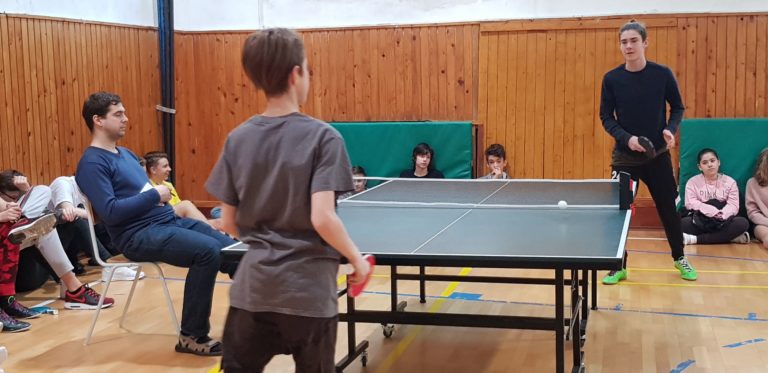 Celoškolský turnaj v stolnom tenise