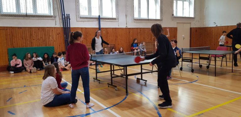 Celoškolský turnaj v stolnom tenise
