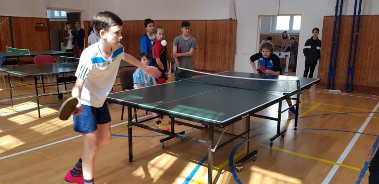 Celoškolský turnaj v stolnom tenise