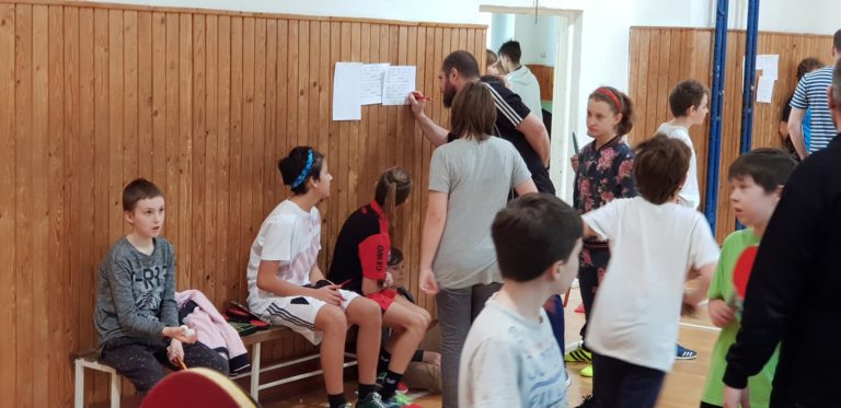 Celoškolský turnaj v stolnom tenise