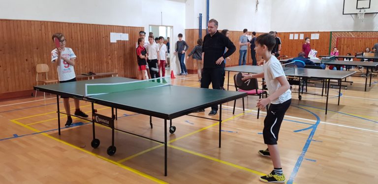 Celoškolský turnaj v stolnom tenise