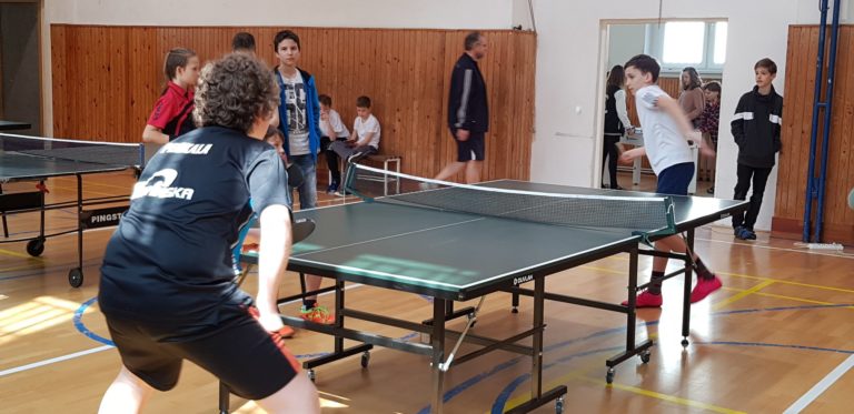 Celoškolský turnaj v stolnom tenise