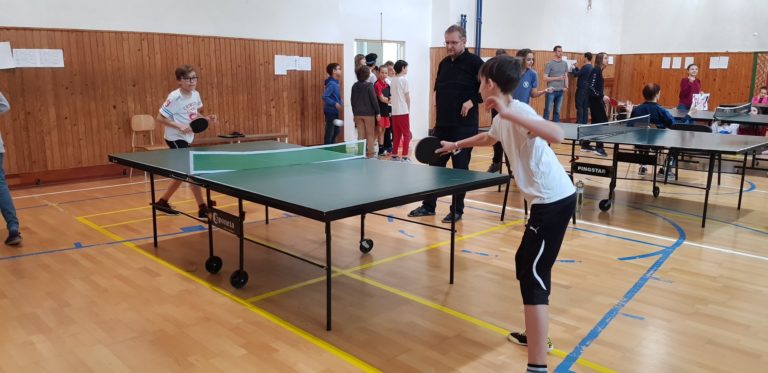 Celoškolský turnaj v stolnom tenise