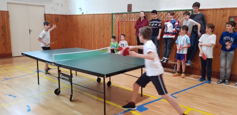 Celoškolský turnaj v stolnom tenise