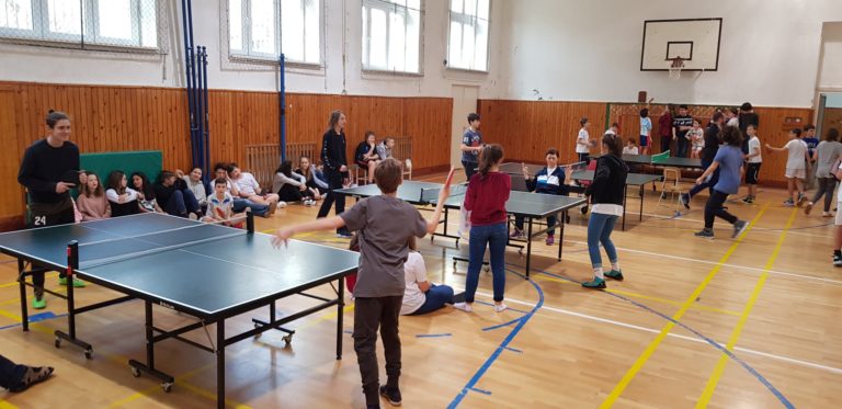 Celoškolský turnaj v stolnom tenise