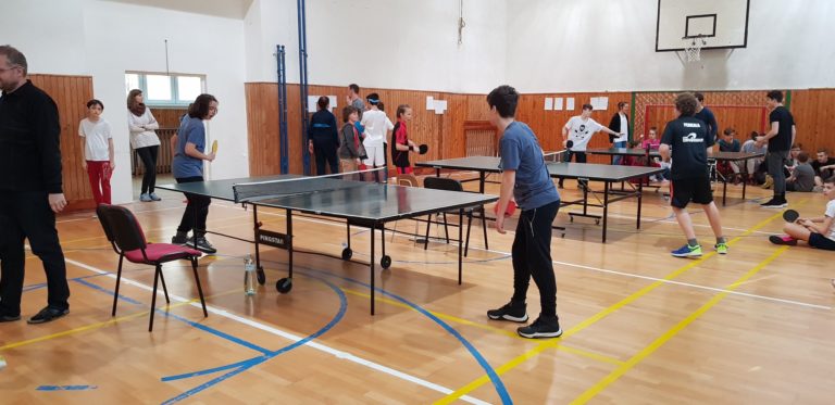 Celoškolský turnaj v stolnom tenise