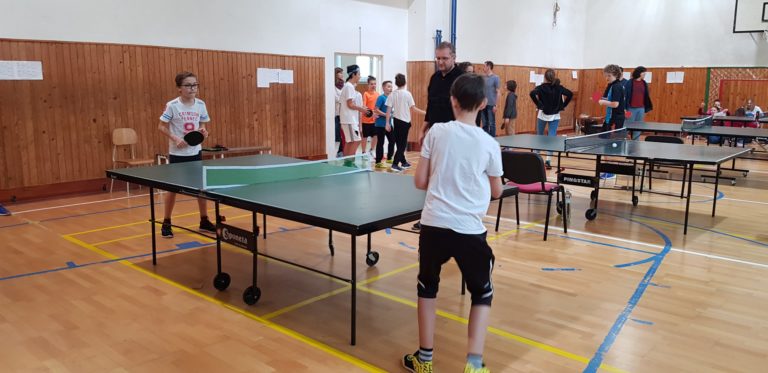 Celoškolský turnaj v stolnom tenise