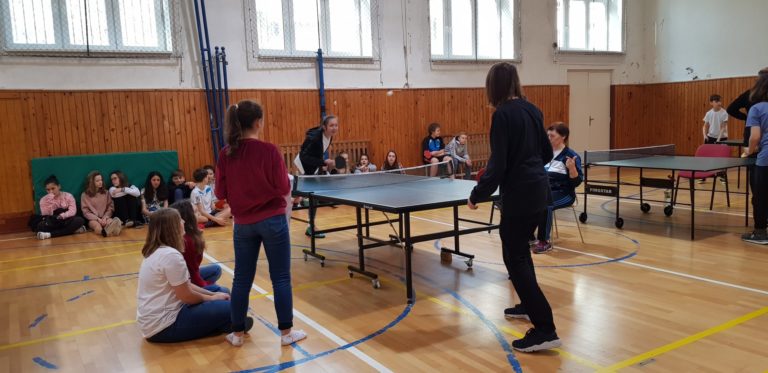 Celoškolský turnaj v stolnom tenise