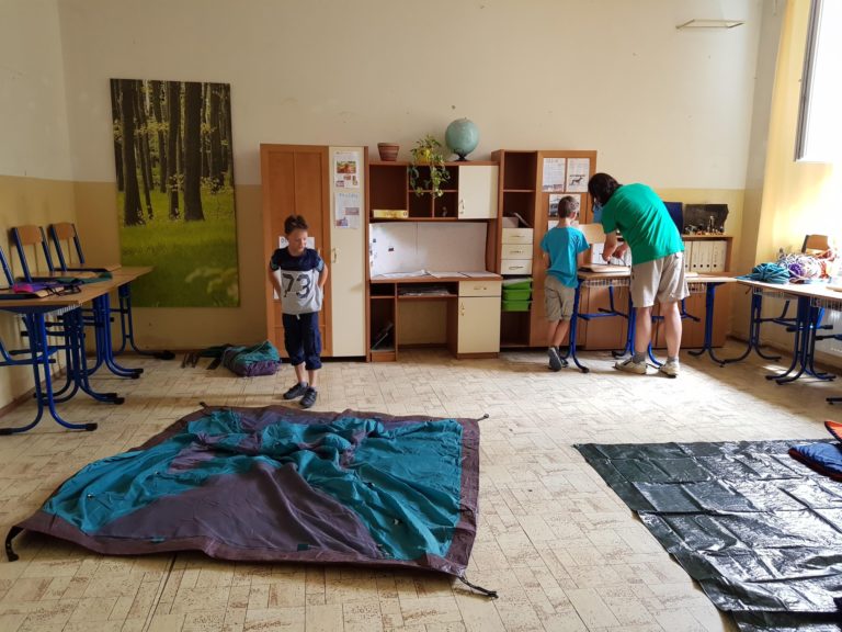 Spolupráca skautov a turistického krúžku