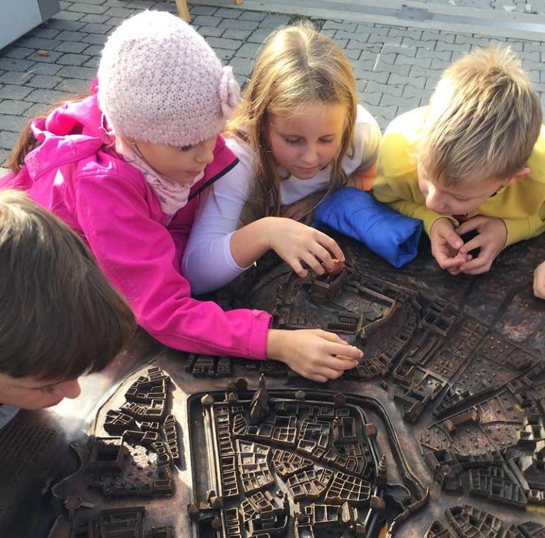 Bronzový odliatok Prešporka