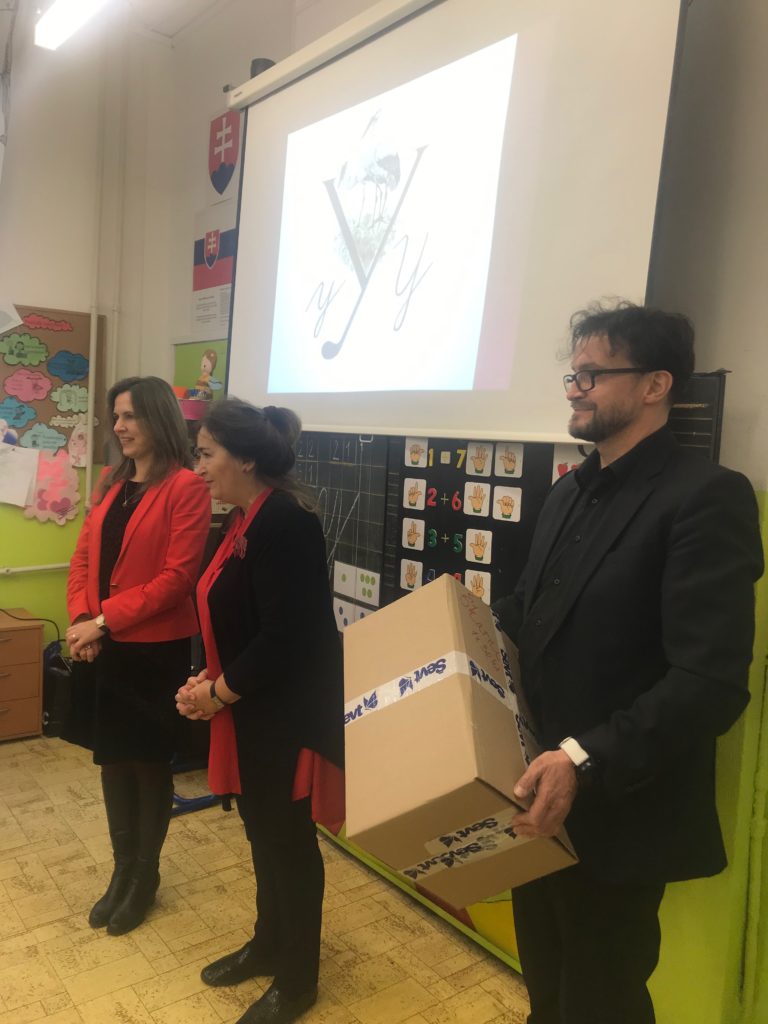 Návšteva pani starostky v prvých triedach