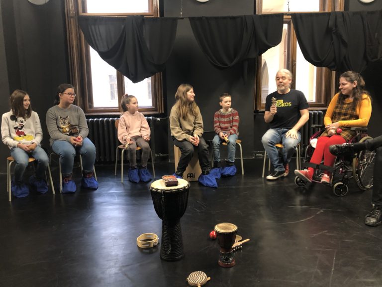 Workshop v Divadle bez domova