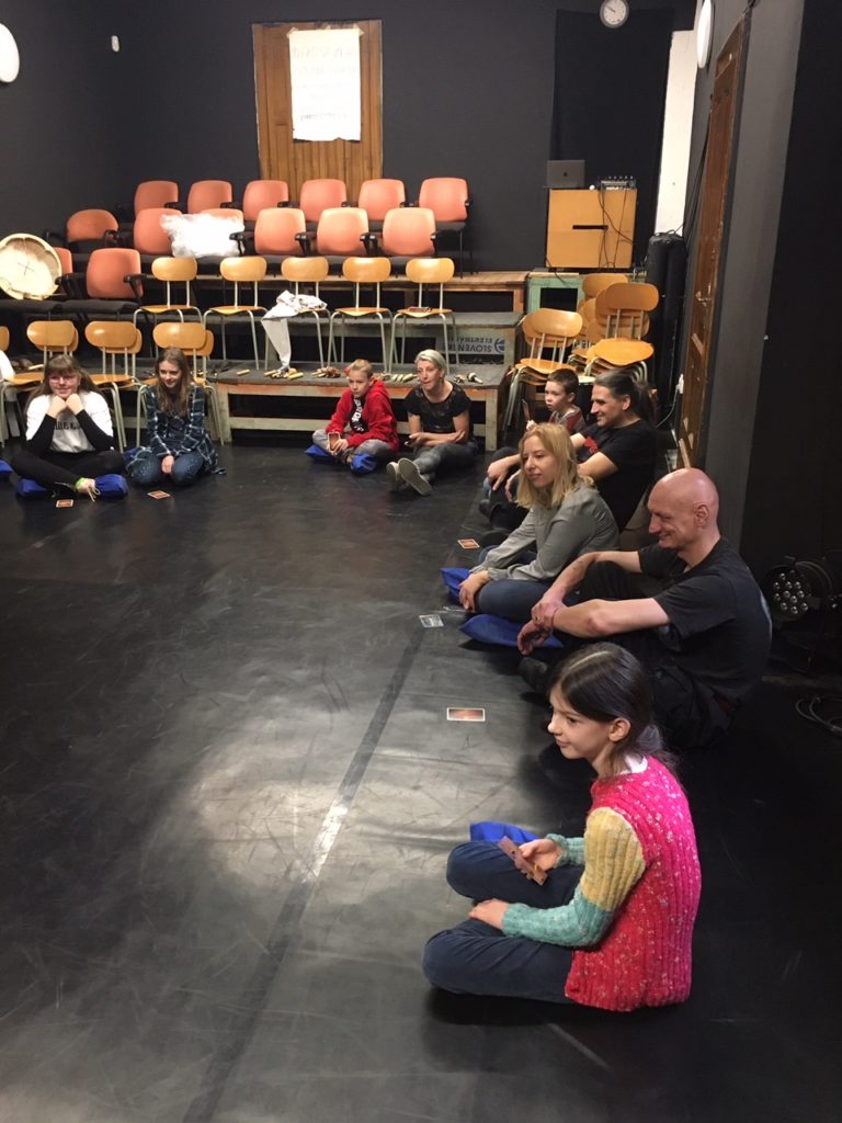 Workshop v Divadle bez domova