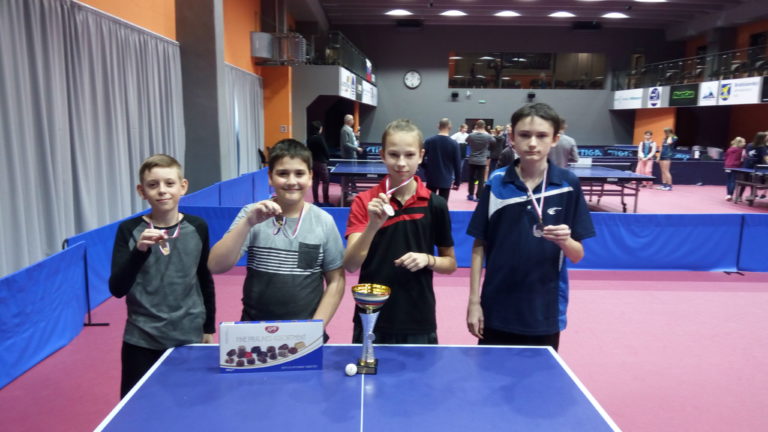 Bronzová priečka v Stolnotenisovom turnaji