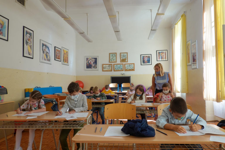 Prvý deň v škole na 1. stupni