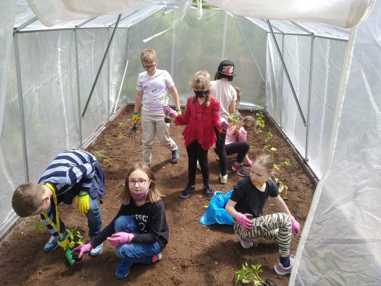 Školský fóliovník – projekt Deti pre Bratislavu