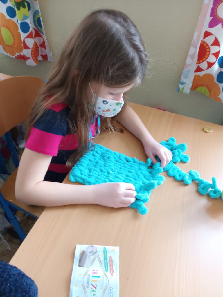 Ručné pletenie v ŠKD