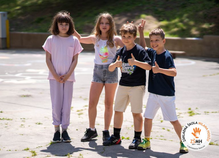 Fotenie na 1. stupni a MŠ