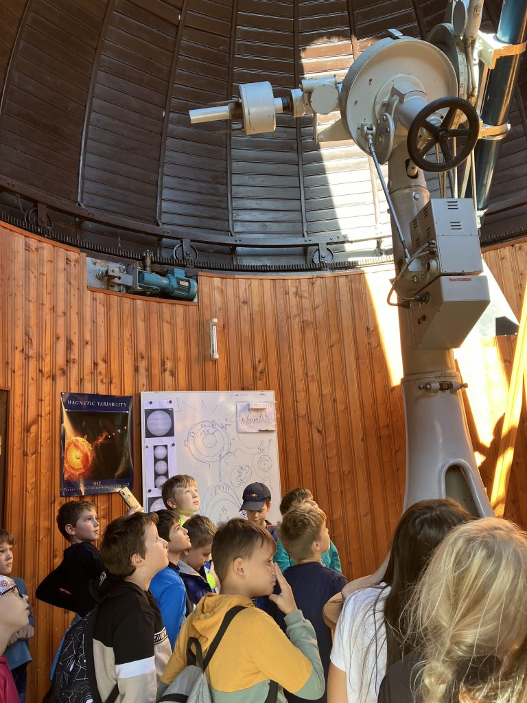 Exkurzia vo Hvezdárni v Hlohovci