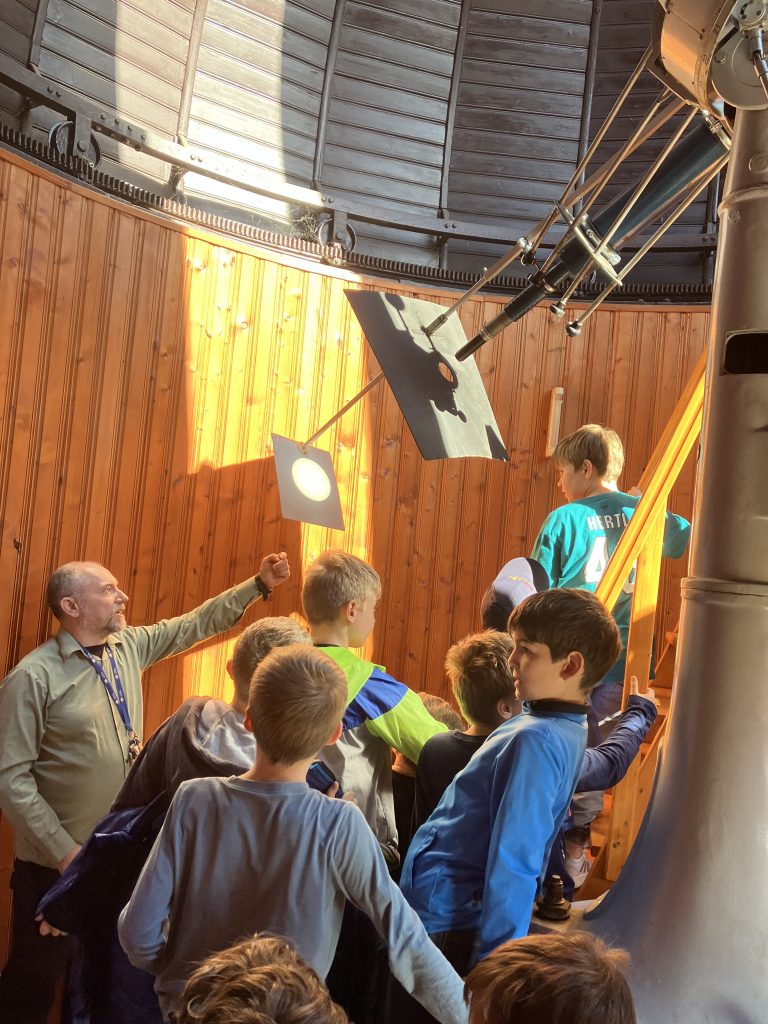 Exkurzia vo Hvezdárni v Hlohovci