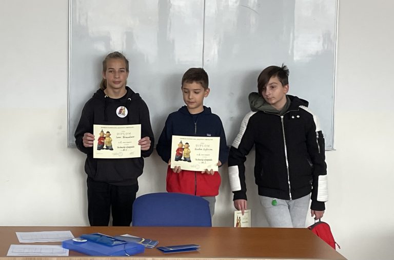 Strieborná priečka v okresnom kole Technickej olympiády