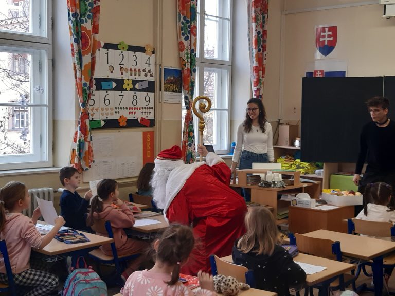 Mikuláš v našej škole