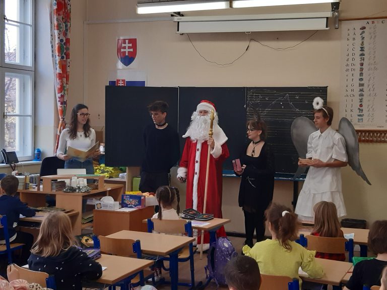 Mikuláš v našej škole