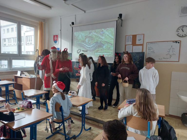 Mikuláš v našej škole