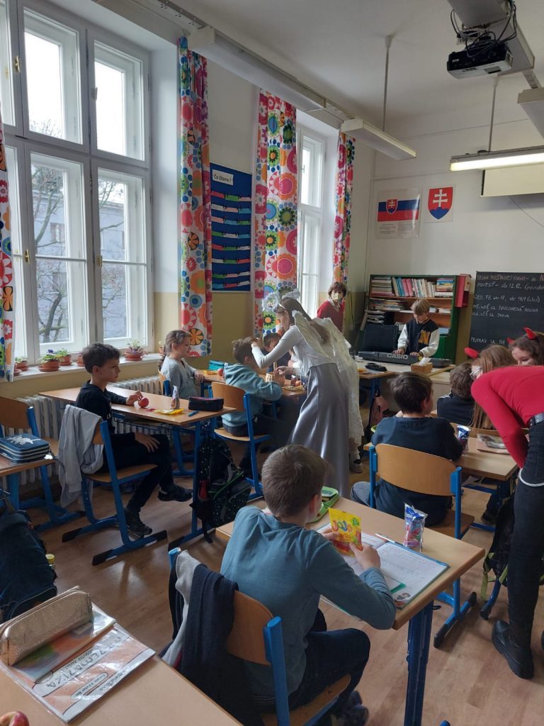 Mikuláš v našej škole