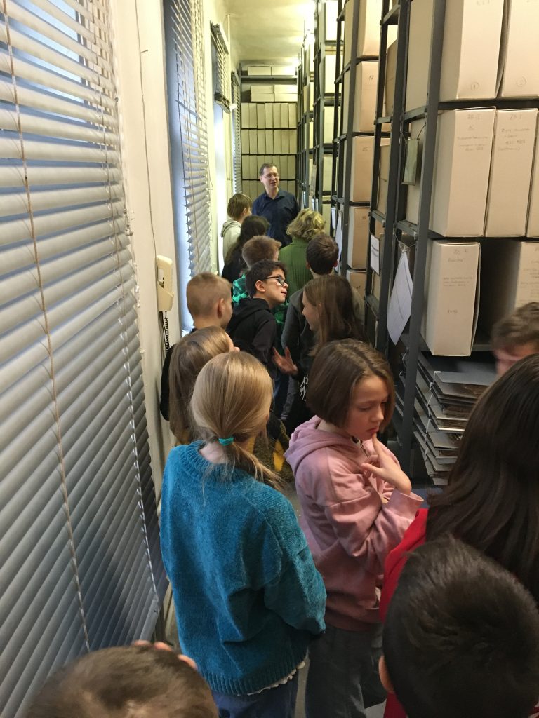 Návšteva Štátneho archívu