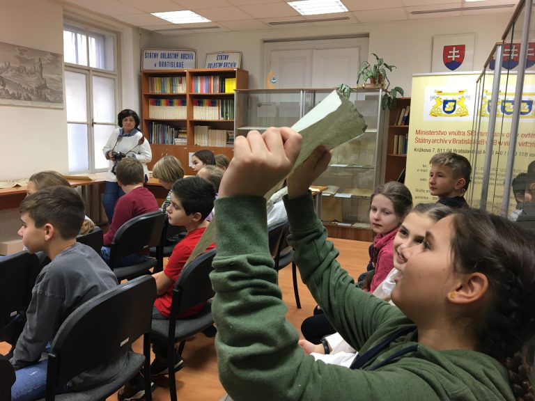 Návšteva Štátneho archívu