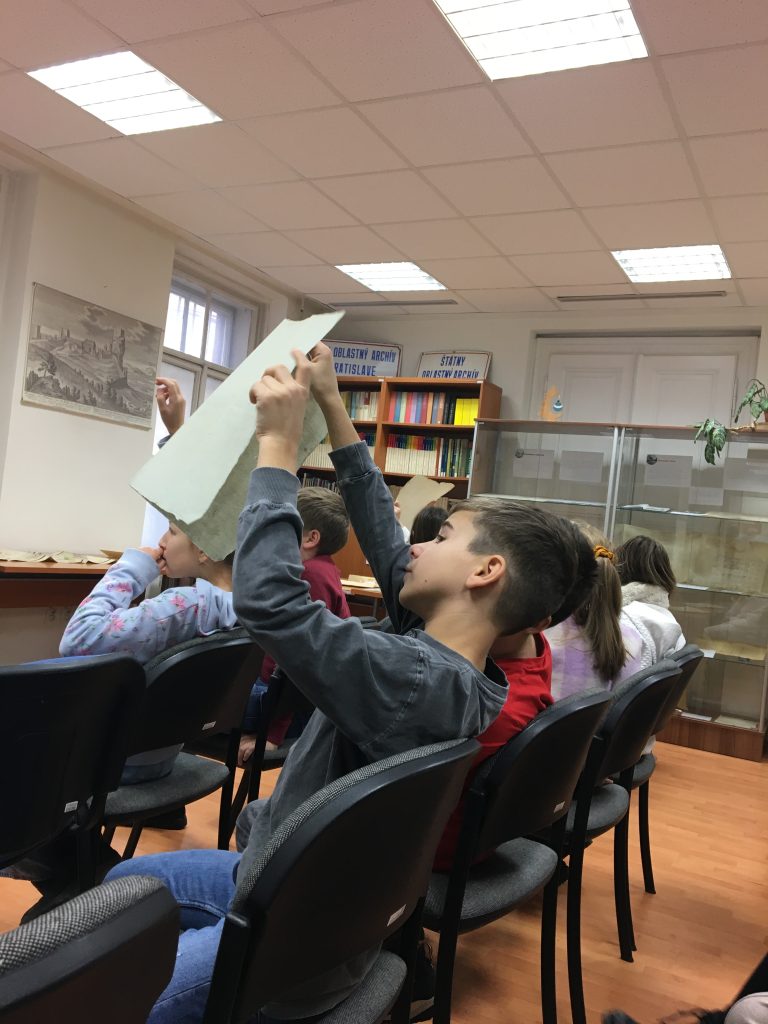 Návšteva Štátneho archívu