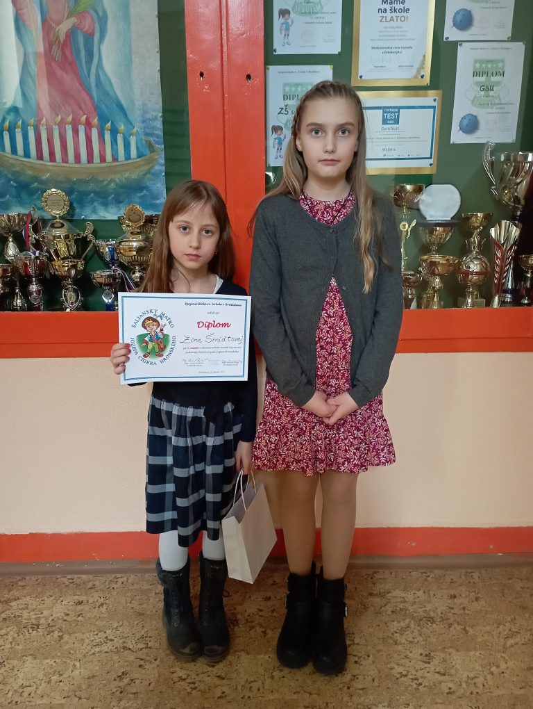 Šaliansky Maťko – umiestnenie v okresnom kole