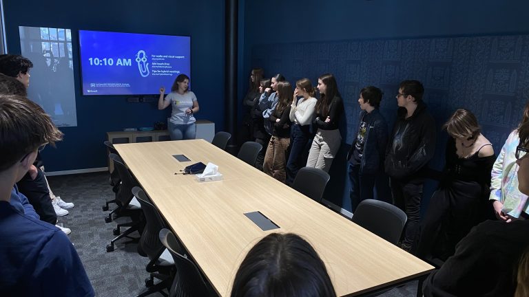 Exkurzia v Microsoft Slovensko