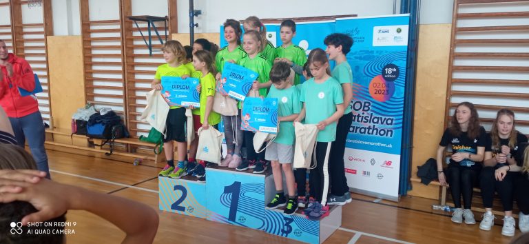 Školské maratónske hry – 3. miesto v atletickej súťaži
