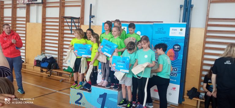 Školské maratónske hry – 3. miesto v atletickej súťaži